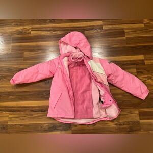 Children’s Place 3-in-1 Jacket Girl’s size 14 Dark & Light Pink